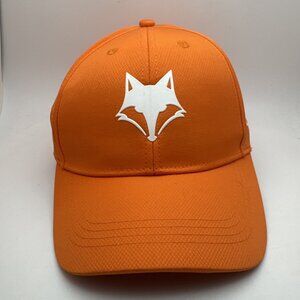 Desert Fox Golf Hat Cap Adjustable Orange